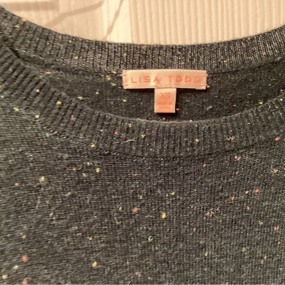 Lisa Todd Do Not Disturb Embroidered Sweater - Picture 4 of 4